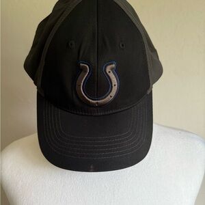 Men’s OSFM Team Apparel Black/Gray Indianapolis Colts Athletic Hat